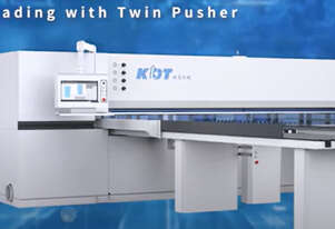 KDT Rear Load Beam Saw with Twin independent pushers-30% faster