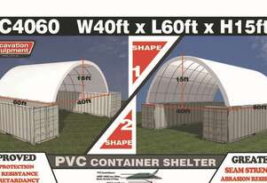 40ft x 60ft Container Shelter No End Wall, Cost Effective! 40ft x 60ft Container Shelter No End Wall, Cost Effective!