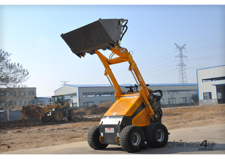 caption HY380 Mini Loader (Joystick + Drive Motor x4) READY TO DELIVER
