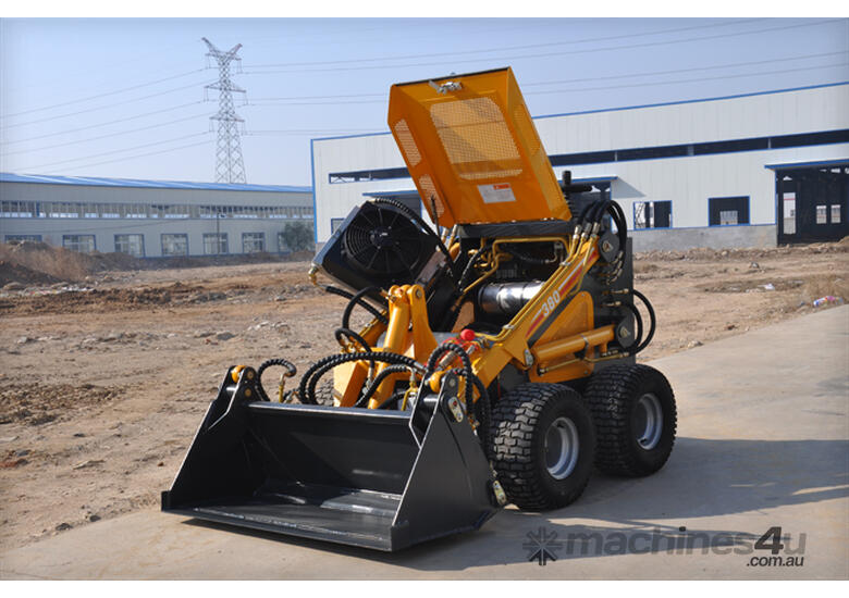 caption HY380 Mini Loader (Joystick + Drive Motor x4) READY TO DELIVER