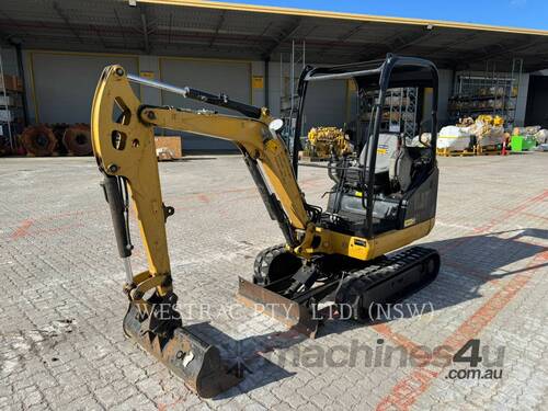 caption CAT 301.7D Track Excavators