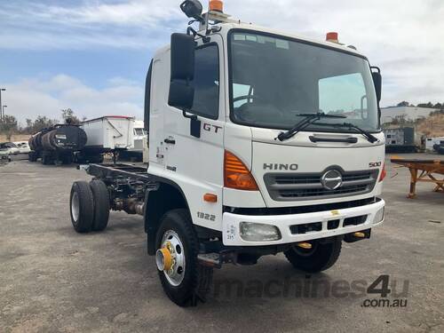 2011 Hino 500 GT 1322 Cab Chassis Single Cab