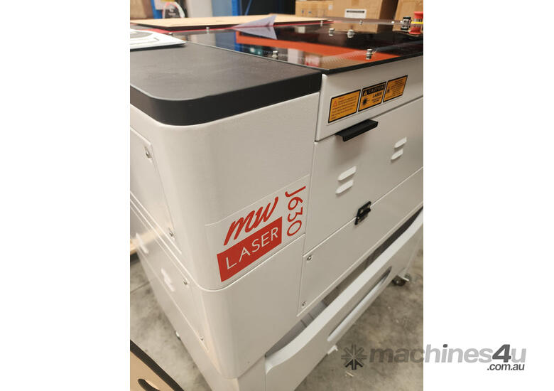 caption MW Laser: J630 Co2 Laser Cutting Machine: 620x320mm