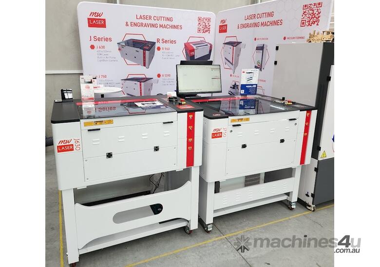 caption MW Laser: J630 Co2 Laser Cutting Machine: 620x320mm