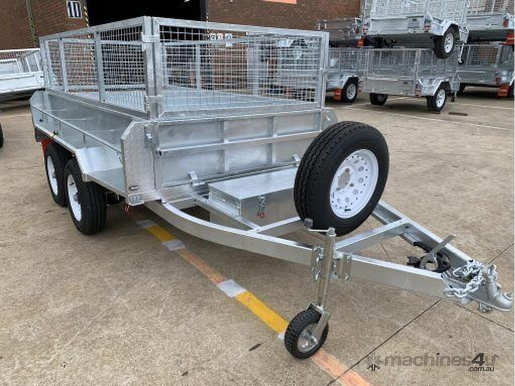 Buy New big man 10x5 Hydraulic Tipper Trailer 3500KG One Piece Chassis