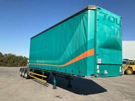 2014 Vawdrey VBS3 Tri Axle Flat Top Curtainsider A Trailer - picture0' - Click to enlarge