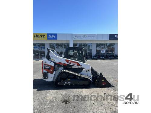 caption Bobcat T66 Tracked Loader with Hi-Flow Hydraulics