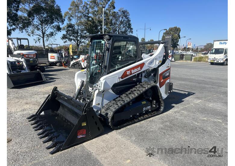 caption Bobcat T66 Tracked Loader with Hi-Flow Hydraulics