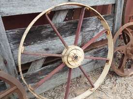 Vintage Steel Wheel - picture0' - Click to enlarge