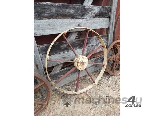 Vintage Steel Wheel