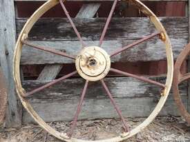 Vintage Steel Wheel - picture0' - Click to enlarge