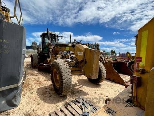 caption 2009 Caterpillar 140M Motor Grader - Ideal for Roadwork & Earthmoving, 22,680 Hours!