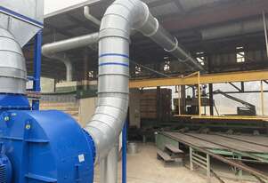 Blue Vent QV3 series Reverse Cycle Dust Extraction System