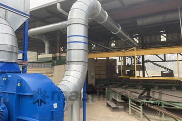 Blue Vent QV3 series Reverse Cycle Dust Extraction System