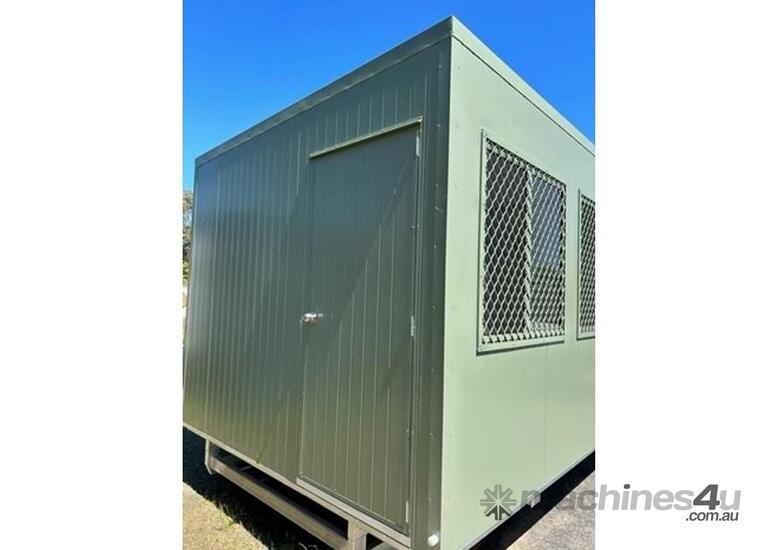 caption Auzbilt Control Room Portable Offices: 4.8m x 3m, For Sale