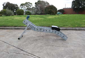 Cleated Plastic Link Incline Conveyor 2.2m L