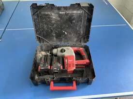 Milwaukee Cordless Rotary Hammer Drill ( Ex Council ) *Unreserved* - picture0' - Click to enlarge