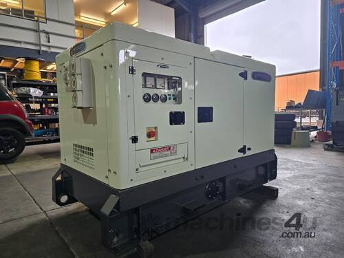caption 15 KVA (Single Phase ) Kubota /Stamford Silenced Brushless A/C Generator AS New Condition JAPAN