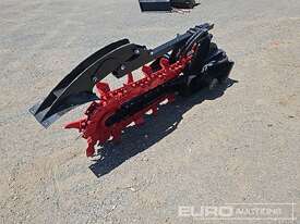 Unused GIYI Trencher To Suit Skid Steer Loader, Flow: 57L/MIN,Working Pressure: 10-22MPA  - picture0' - Click to enlarge