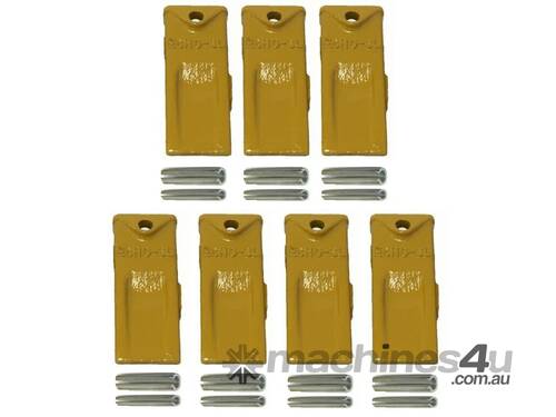 caption ECH 0-3L Tip Long Sharp Chisel Tooth & Pin