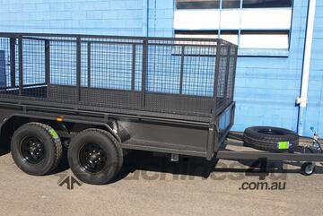 12x6 Tandem With Cage - Maximum Security, Maximum Capacity!