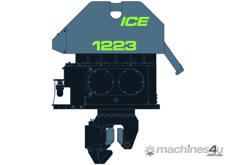 ICE 1223 Vibratory Hammer and Power Pack - Crane Suspended - Single or Double Clamp - Hire