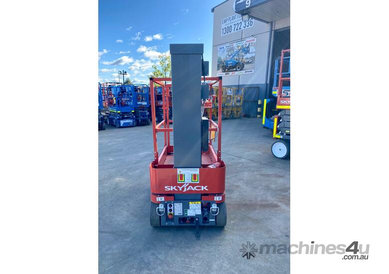caption SkyJack SJ16 Man Lift - 6.75m Height / 227 kg Capacity