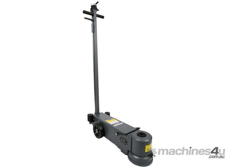 caption BORUM 50 Tonne 2-Stage Truck Jack Air Actuated