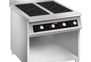 Electmax 700 Series Induction 4-Burner Cooker with Splashback EIC7-800P
