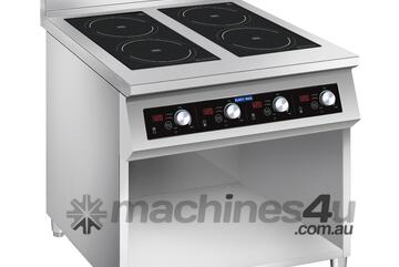 Electmax 700 Series Induction 4-Burner Cooker with Splashback EIC7-800P