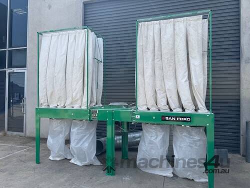 caption Powerful 10HP Dust extractor
