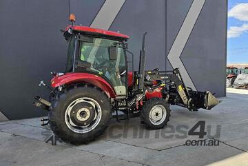   UHI T554C, 55HP CAB TRACTOR WITH 7 ATTACHMENTS, (WA ONLY)