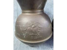 QTY X 2 VINTAGE PONY EXPRESS SPITTOONS - picture1' - Click to enlarge