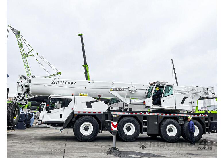 caption 2025 Zoomlion ZAT1200V 120Ton All Terrain Crane