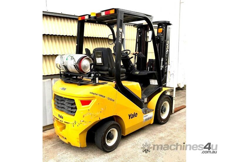 caption Used Yale GLP25UX IC Counterbalance Forklift