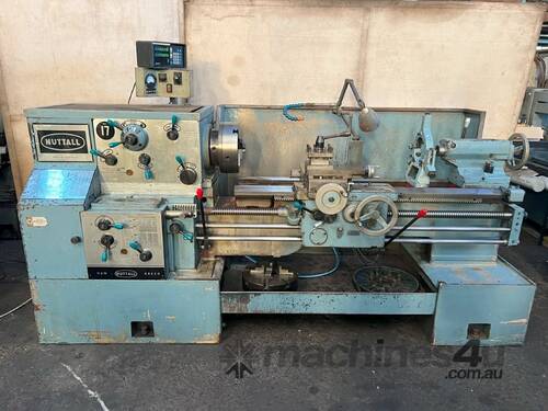 Nuttall 17 Series centre lathe 430mm x 1300mm centres with DRO