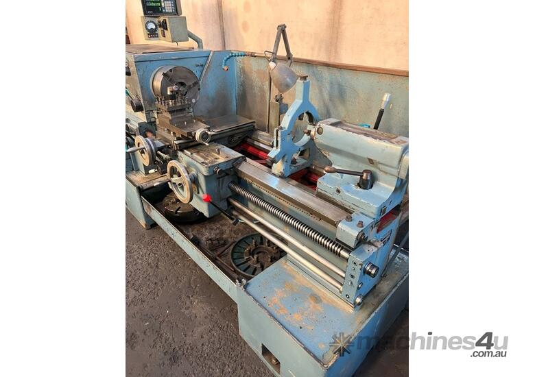 caption Nuttall 17 Series centre lathe 430mm x 1300mm centres with DRO