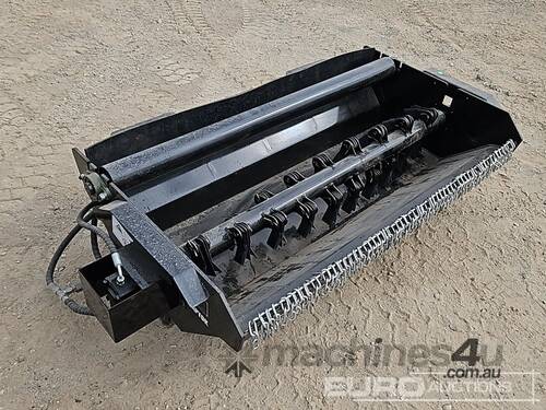 caption Unused Captok Hydraulic Flail Mower to suit Skidsteer Loader