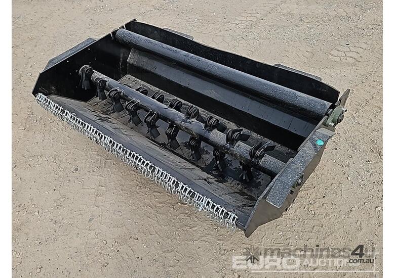 caption Unused Captok Hydraulic Flail Mower to suit Skidsteer Loader
