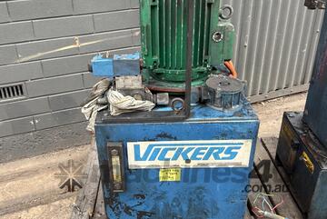 Vickers Hydraulic power pack 9kW 12HP 3 phase 415V with 1 Solenoid valve Vickers Hydraulic power pack 9kW 12HP 3 phase 415V with 1 Solenoid valve