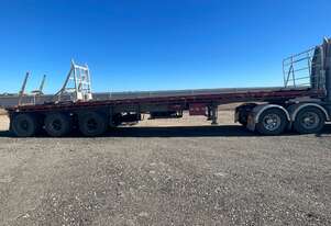   Tri Axle Flat Bed Trailer