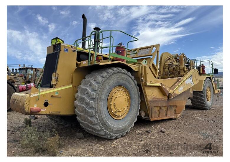 caption 2012 CATERPILLAR 637G SCRAPER
