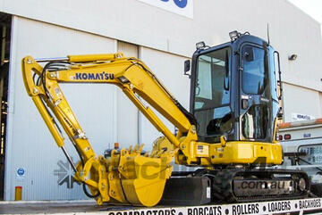 Komatsu PC30MR-3 Excavator Rubber Tracked - 3t for  