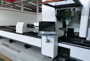 Customizable 3KW CNC Laser Tube Cutter with Minimal Tailings and Weld Seam Detection