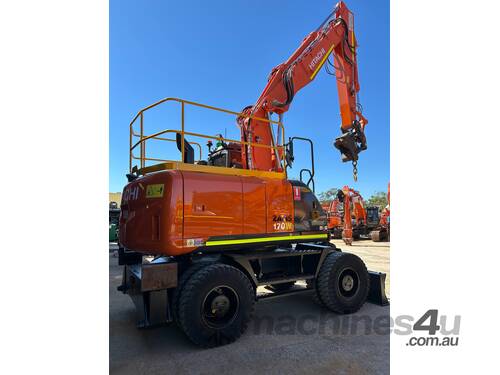 2018 Hitachi ZX170W-5B Wheeled Excavator