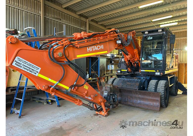2018 Hitachi ZX170W-5B Wheeled Excavator