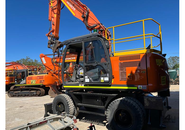 2018 Hitachi ZX170W-5B Wheeled Excavator