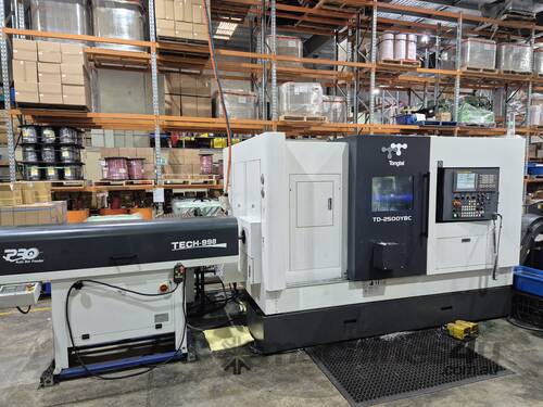 Twin Spindle - Tongtai Y Axis with Bar Feeder