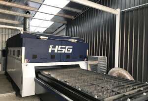 Retirement Sale - HSG 3kW Fibre Laser Cutting Machine - Used in Jobbing shop only.