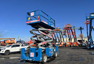 Genie GS4390RT 2007 43ft Diesel Rough Terrain Scissor Lift - 680kg SWL, 4WD